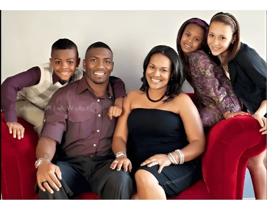 Ryan Clark and family