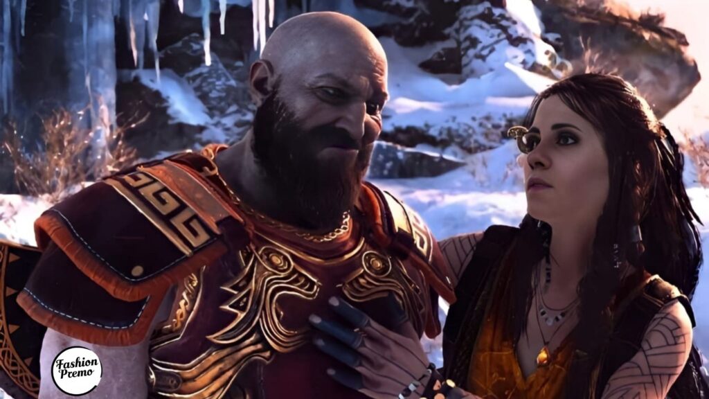 Faye and Atreus,
kratos wife