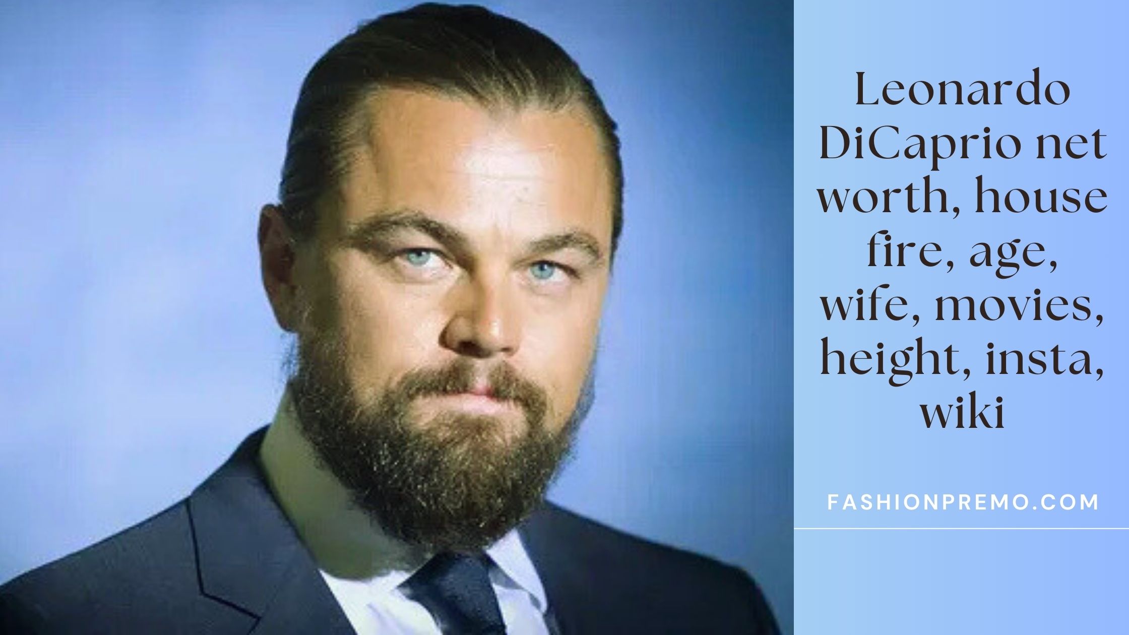 Leonardo DiCaprio Net Worth