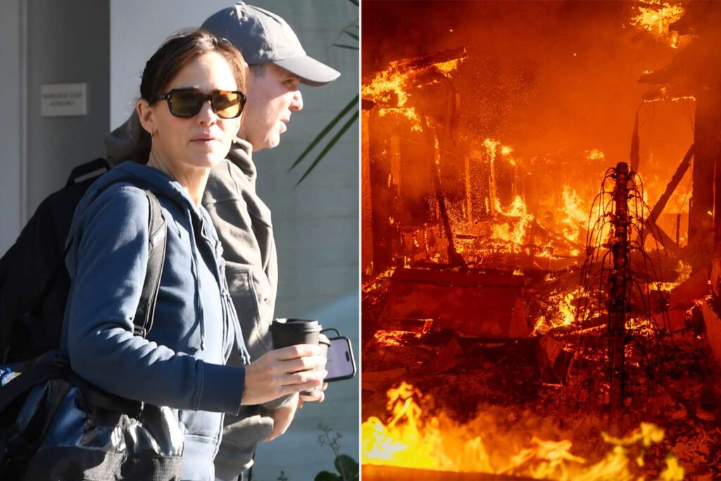 Jennifer Garner house fire
