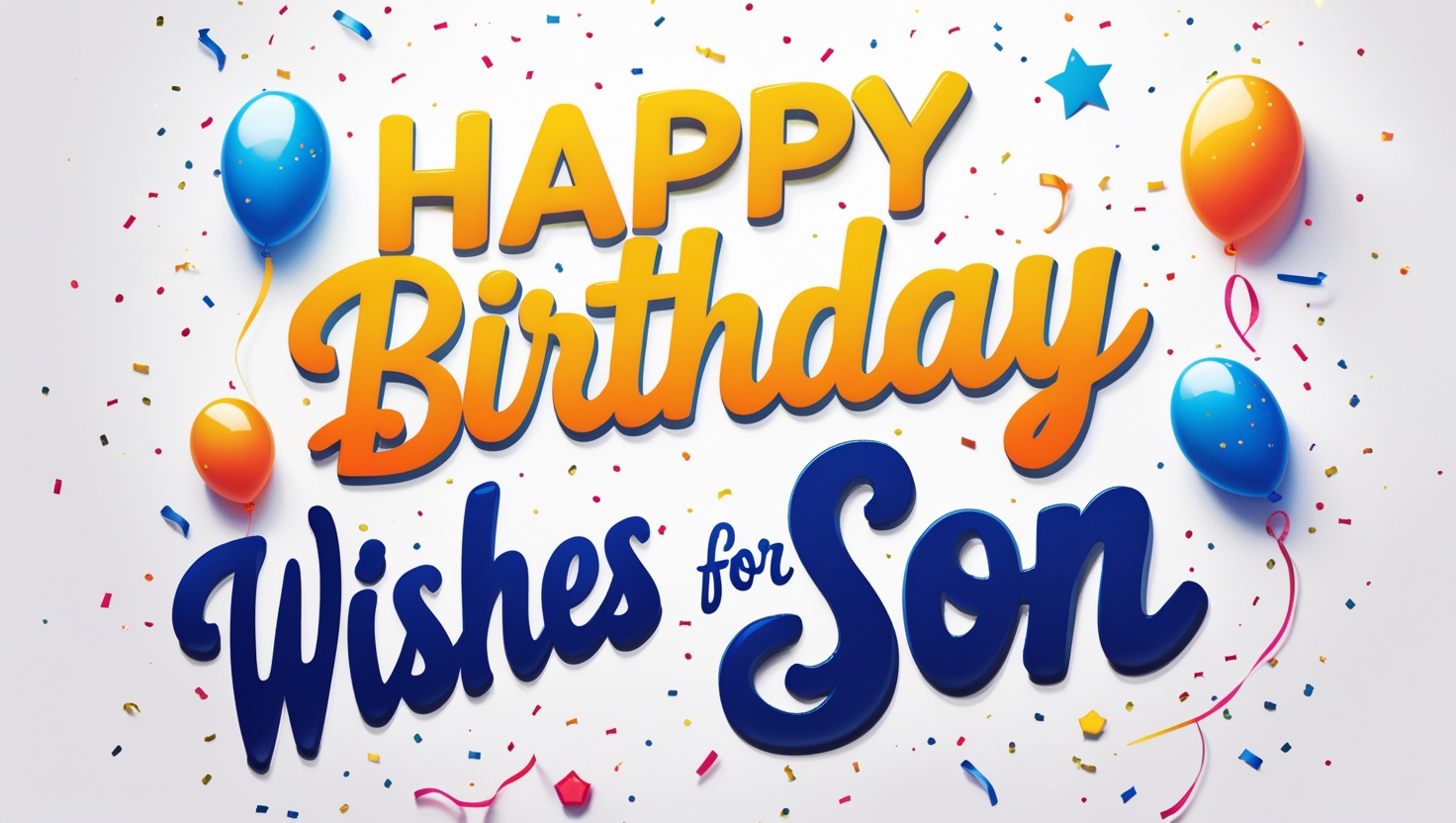 happy birthday wishes for son