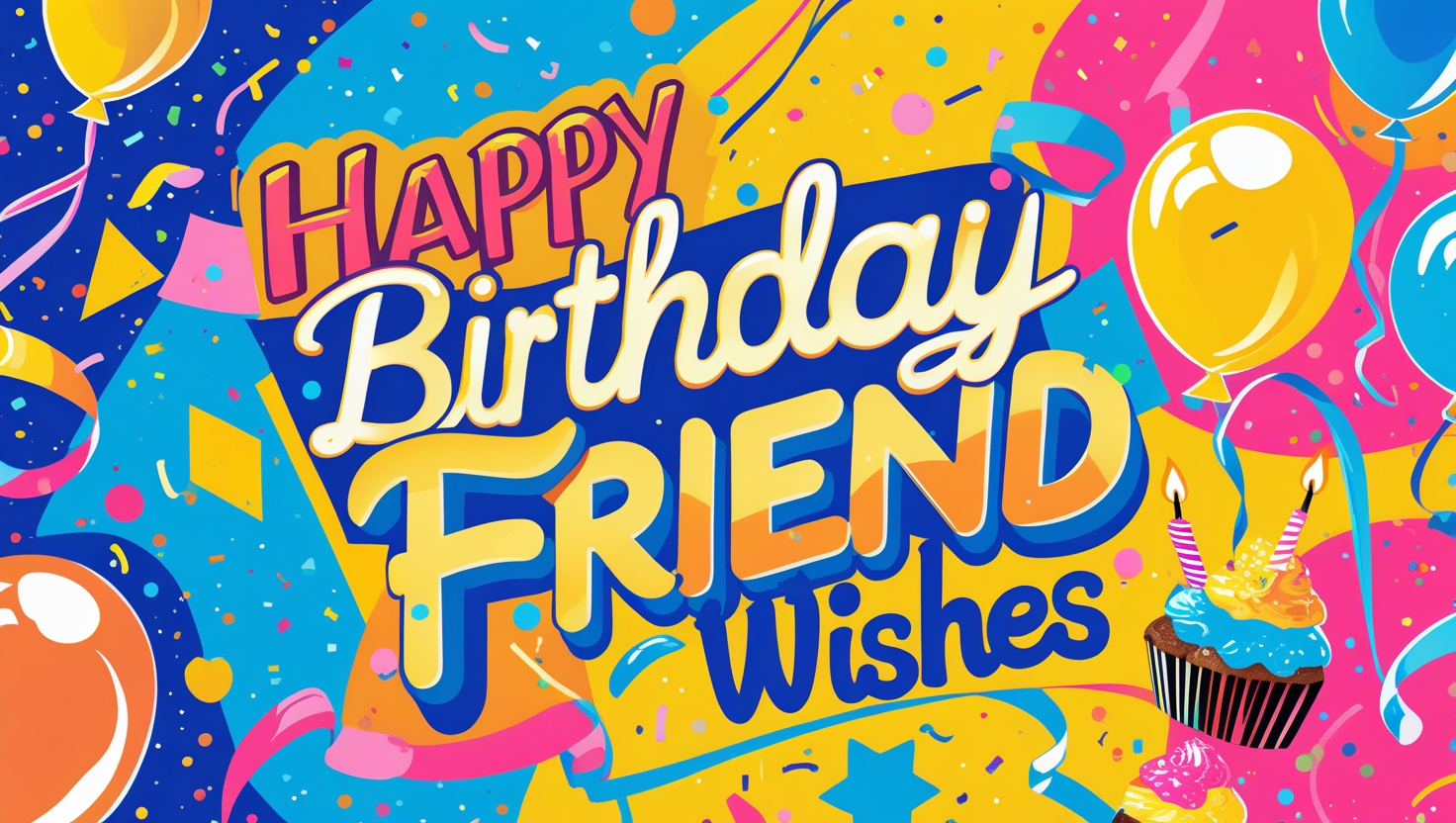 100 Heartfelt Happy Birthday Friend Wishes 🎉