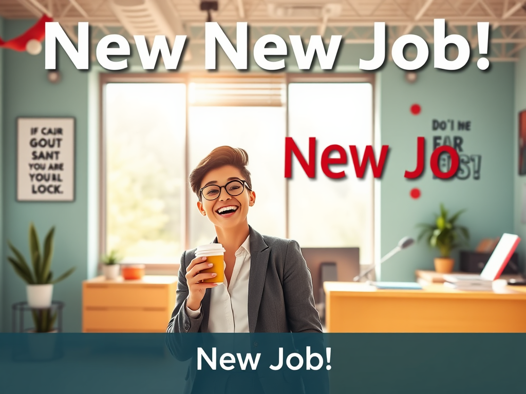 Best Wishes for New Job First Day